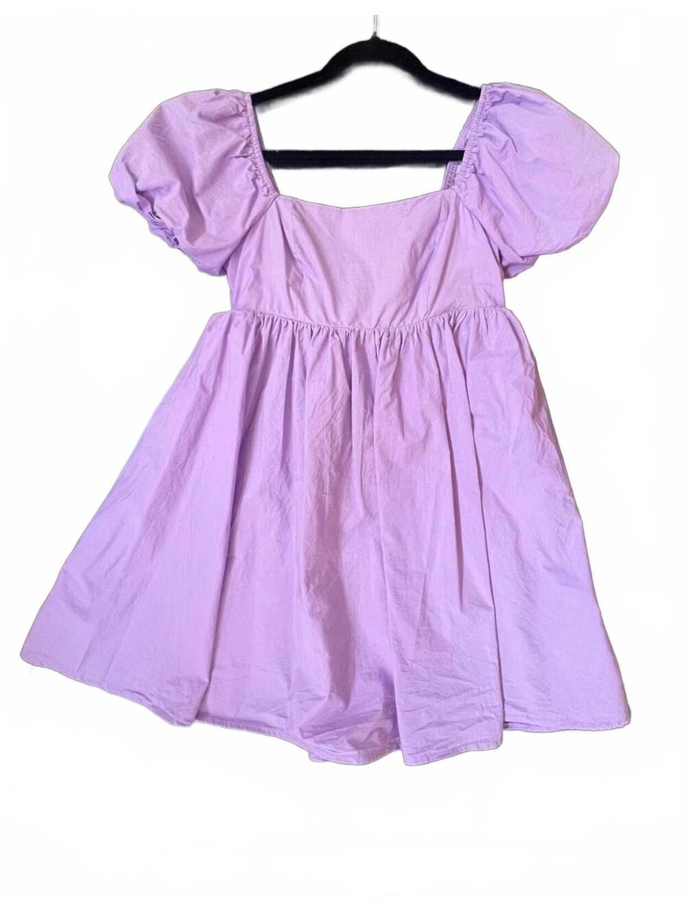 TCEC Dusty Purply Smocked Dress - S
